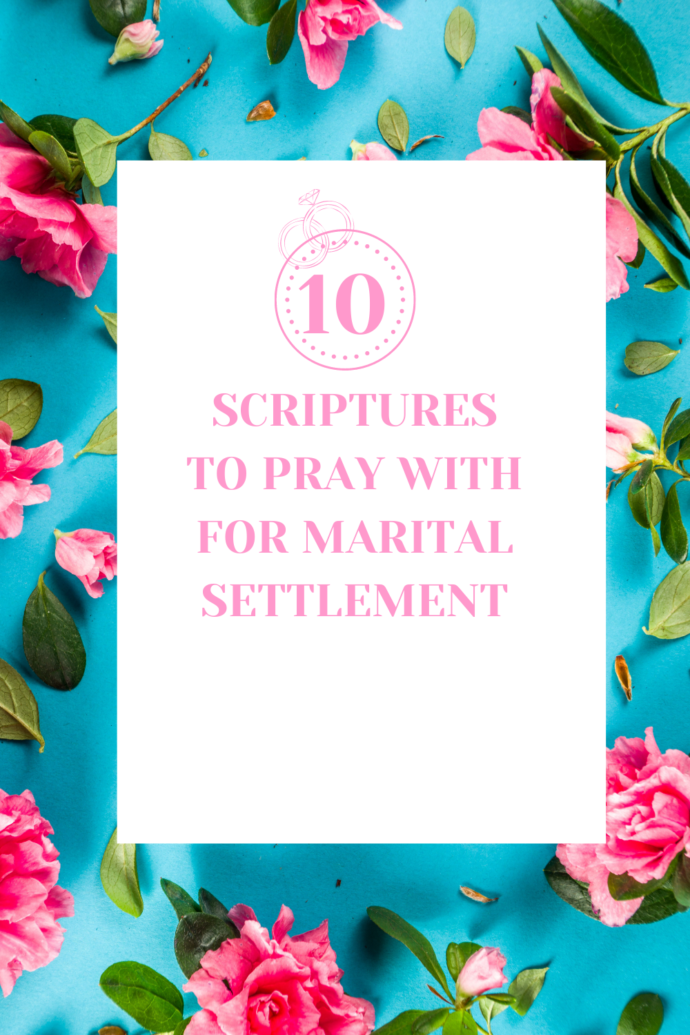 scriptures to pray for marital fulfilment