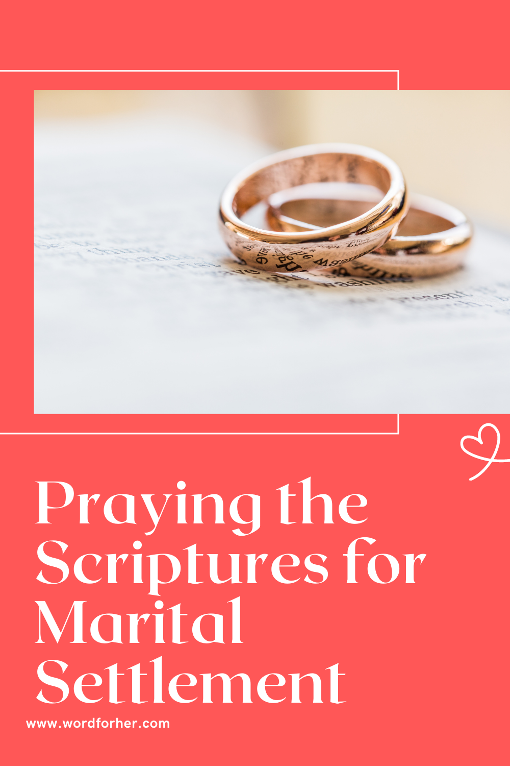 Prayers for marital settlement